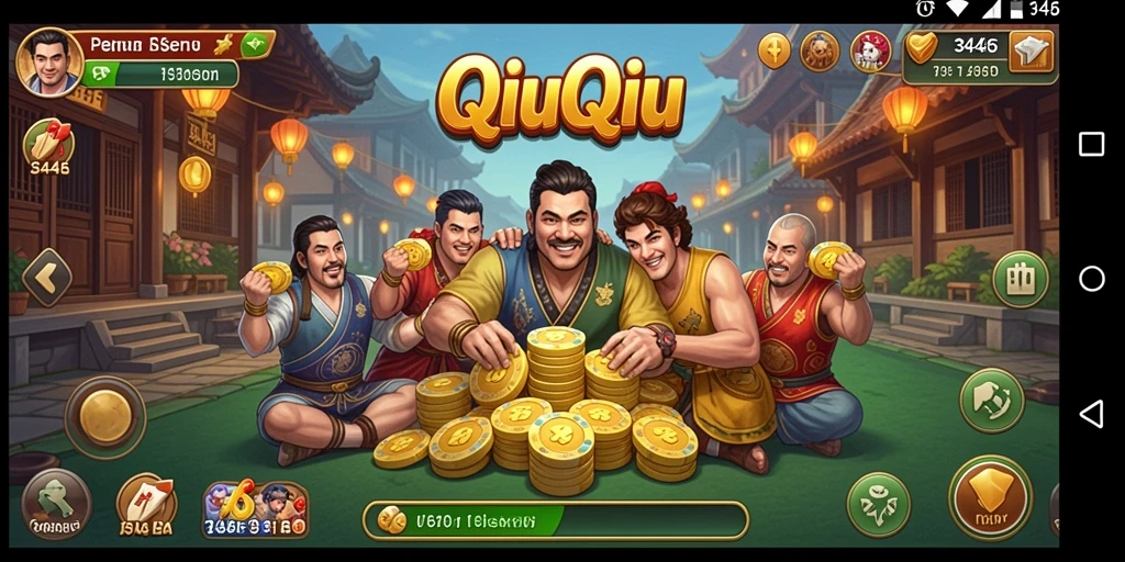 Screenshot gameplay QiuQiu yang menarik di 3446.