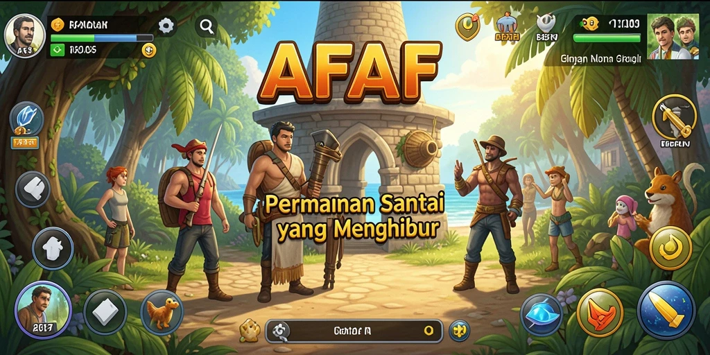 Visual menakjubkan dari gameplay AFAF yang menghibur.