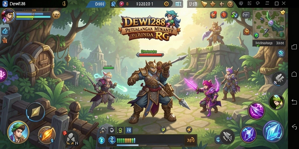 Screenshot dari gameplay seru DEWI288 di dunia RPG.