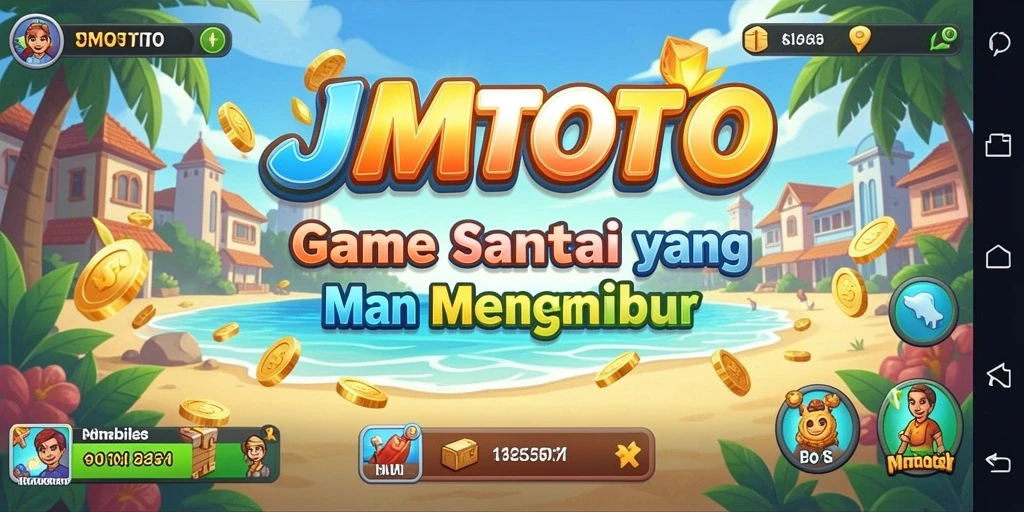 Tampilan menarik dari gameplay JMTOTO yang seru dan menyenangkan.