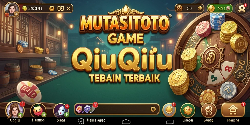Screenshot gameplay QiuQiu MUTASITOTO yang menarik.