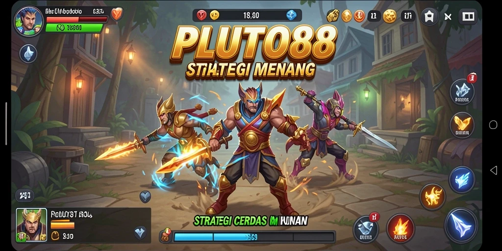 Tampilan gameplay menarik dalam PLUTO88 dengan strategi mendalam.
