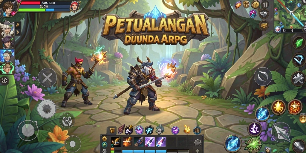 Gameplay menarik PP7 dengan pertempuran ARPG yang epik.