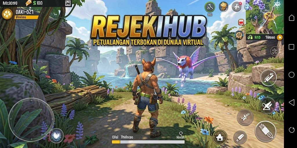 Gameplay Open World yang menakjubkan di REJEKIHUB.