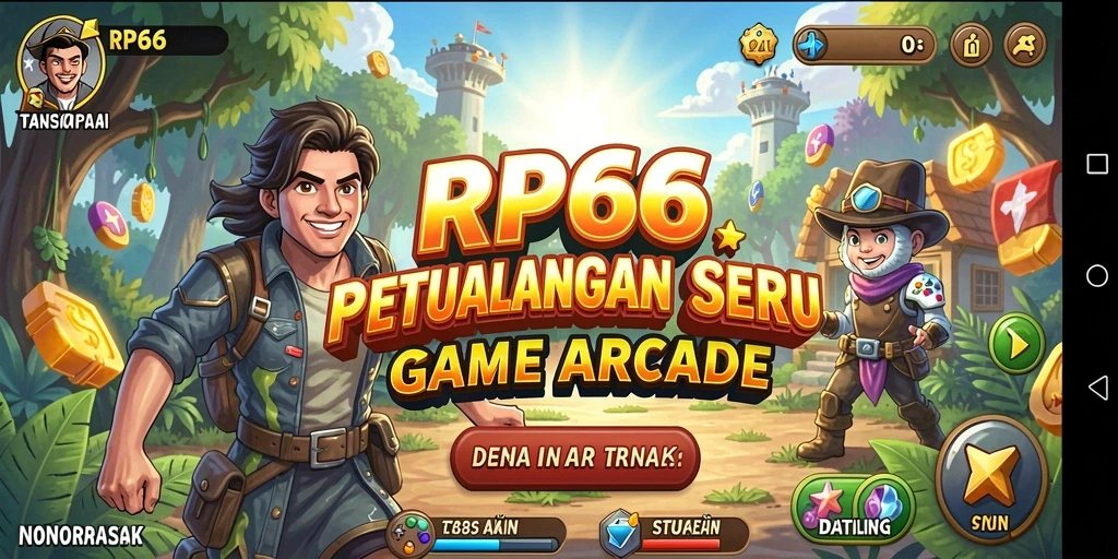 Tampilan gameplay seru dari RP66 dalam genre Arcade.