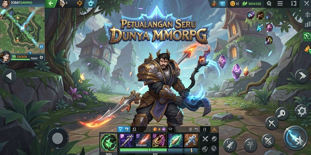 Tampilan gameplay SOBATGAMING yang menakjubkan dan interaktif.