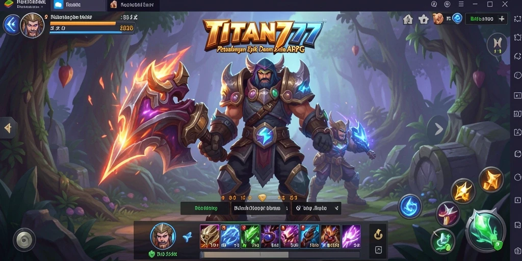 Tampilan gameplay yang seru dan mendebarkan di dunia ARPG.